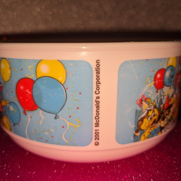 Vintage 2001 McDonald's Birthday Bowl - Picture 2 of 4